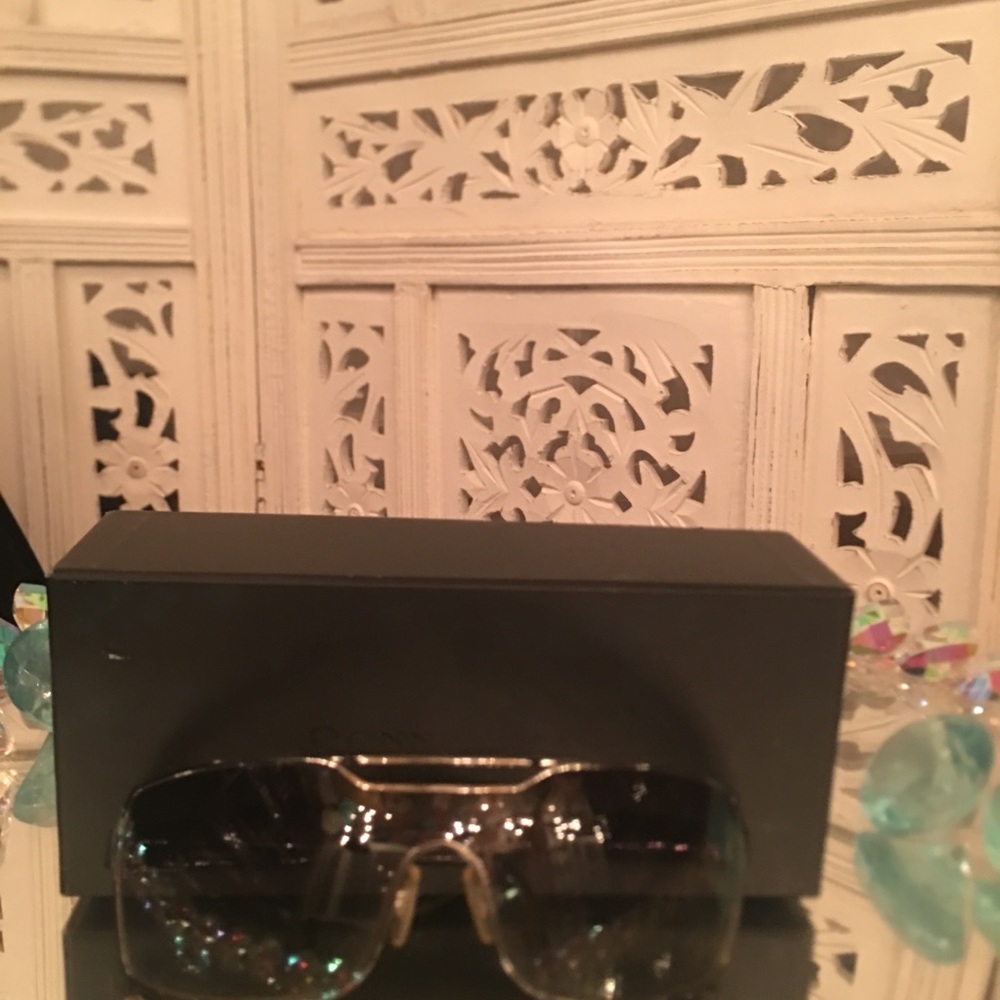 Donna Karan Gray Sunglasses